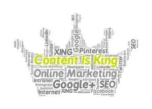 Content is king graphic