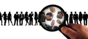 Looking at people through a looking glass