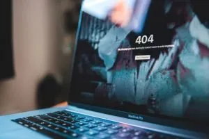 404 error on pc screen