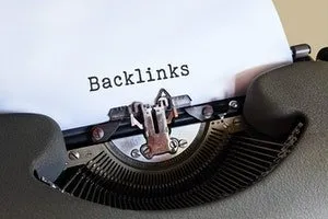 Backlinks written on the typewriter