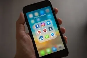 opening social media apps