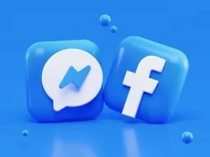 Twitter and Facebook icons