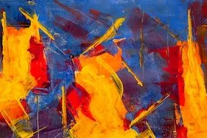 Abstract painting
