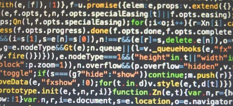 computer screen