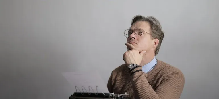 man thinking