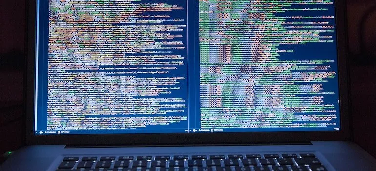 computer screen