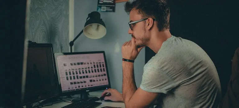 using computer