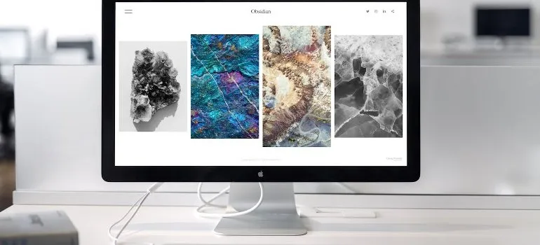 computer screen