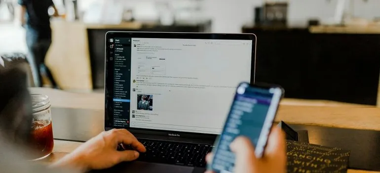 using computer