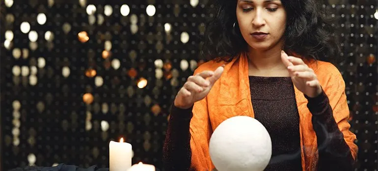 using crystal ball
