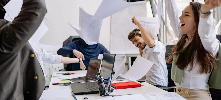 happy office